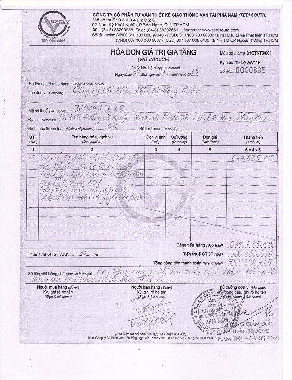 Hợp đồng số 1662 2013 HĐKT DOANH THU TÀI CHÍNH DOANH THU KHÁC CHI PHÍ GIÁ VỐN HÀNG 2