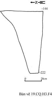 Bản vẽ 34 Mặt cắt 19 CQ H3 F4 Vẽ chì và lên mực Bùi Văn Hùng Đồ họa vi 6