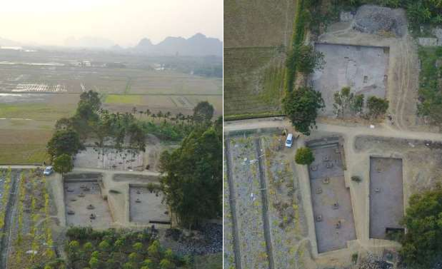 Ảnh 7 Các hố khai quật năm 2019 Nguồn Đài phát thanh Thủy Nguyên Ảnh 8 Các 7