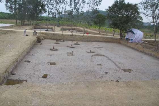 Ảnh 47 Mặt bằng hố 19 CQ H3 Nguồn Đinh Thị Thanh Nga Ảnh 48 Vách Tây hố 18