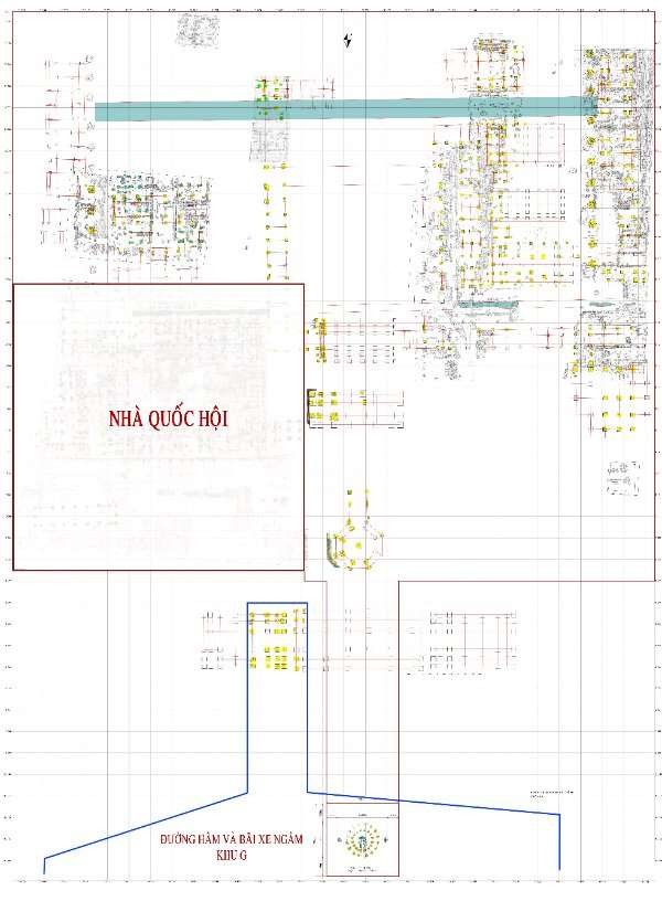 Bv 01 Tổng thể mặt bằng di tích kiến trúc khu Trung tâm Hoàng thành Thăng Long 18 1