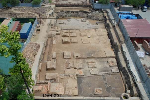 Ba 22 Dấu tích mặt bằng xuất lộ di tích kiến trúc 12 VH LY KT 001 12 VH LY KT002 35