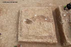 Ba 41 Di tích móng cột thời Lý 12 VH G02 MT187 Ba 42 Di tích móng cột thời Lý 21