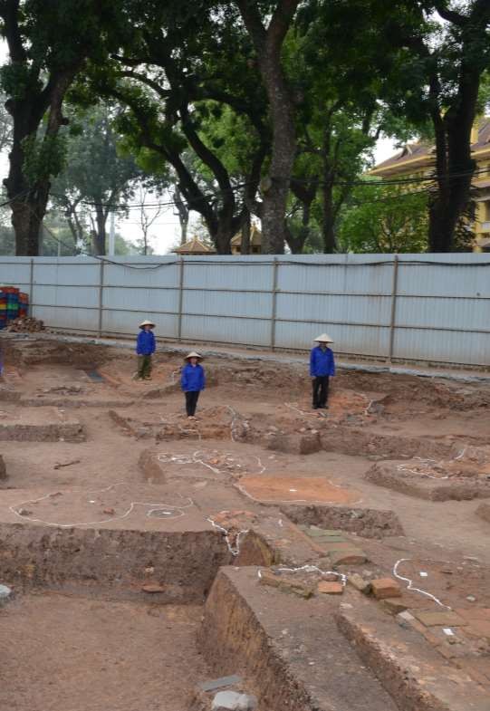 Ba 70 Dấu tích mặt bằng di tích kiến trúc 12 VH LTH KT002 Nguồn VKCH Ba 71 Dấu 3