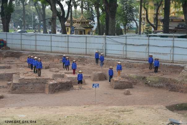 Ba 71 Dấu tích mặt bằng di tích kiến trúc 12 VH LTH KT003 Nguồn VKCH Ba 72 Dấu 4