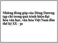 Những đóng góp của Đông Dương tạp chí trong quá trình hiện đại hóa văn học, văn hóa Việt Nam đầu thế kỷ XX - 30