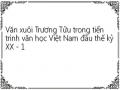 Văn xuôi Trương Tửu trong tiến trình văn học Việt Nam đầu thế kỷ XX