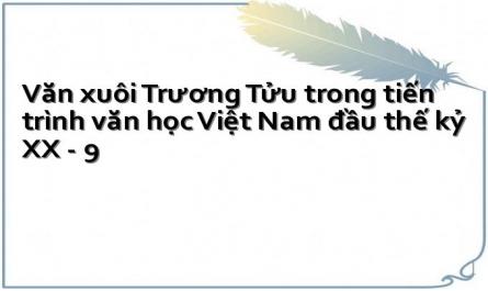 Văn xuôi Trương Tửu trong tiến trình văn học Việt Nam đầu thế kỷ XX - 9