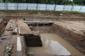 1 2 3 4 5 6 Hình 03 1 Dấu tích bó nền thời Lê Sơ 2 Dấu tích rãnh thời Lê Sơ 14