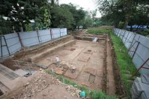 5 6 Hình 01 1 Dấu tích ao hồ thời Lê Trung Hưng năm 2017 2 Dấu tích ao hồ thời 6