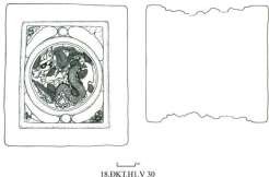 5 6 Hình 09 1 2 Gạch thẻ trang trí nhũ đinh men xanh ký hiệu ký hiệu 18 ĐKT H1 V24 18