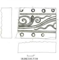 1 2 3 4 5 6 Hình 07 1 2 Gạch thẻ trang trí hoa dây có nhũ đinh ký hiệu 2