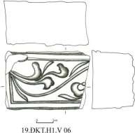 3 4 5 6 Hình 07 1 2 Gạch thẻ trang trí hoa dây có nhũ đinh ký hiệu 19 ĐKT H1 V04 4