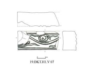 3 4 5 6 Hình 07 1 2 Gạch thẻ trang trí hoa dây có nhũ đinh ký hiệu 19 ĐKT H1 V04 5