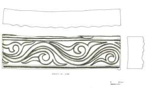 1 2 3 4 5 6 Hình 08 1 2 Gạch thẻ trang trí hoa dây dạng hình sin ký hiệu 8