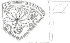 1 2 3 4 5 Hình21 1 2 Ngói bò nóc trang trí hoa sen ký hiệu 19 ĐKT H1 V32 3 4 Ngói 38