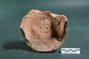 3 4 5 6 Hình 15 1 2 Đầu ngói ống trang trí rồng men vàng ký hiệu 17 ĐKT H1 V184 4