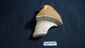 1 2 3 4 5 6 Hình 24 Đuôi ngói ống in chữ Hán 1 2 Đuôi ngói ống in chữ Hán Nhân 7