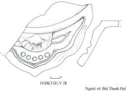5 6 Hình 37 1 Đầu ngói trích thủy tráng trí hoa cúc loại 2 kiểu 1 ký hiệu 40