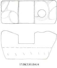 3 4 5 Hình 41 1 2 Lan can đá chạm rồng ký hiệu 17 ĐKT H1 V361 3 4 Cối cửa ký 16