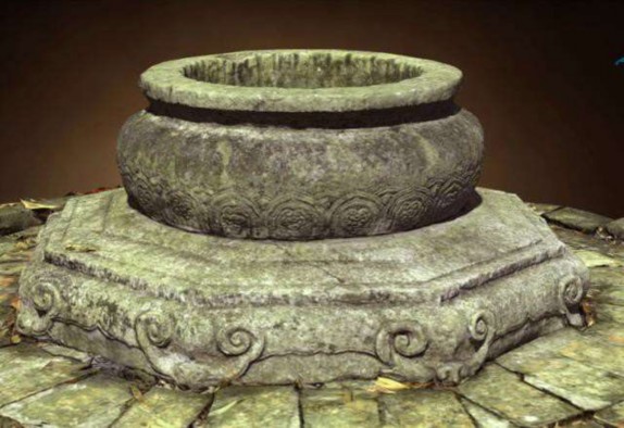 2 2 Hình 42 1 Giếng đá chùa Báo Thiên Hà Nội 2 Chân tảng Giếng lăng Nguyễn 20