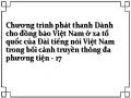 Chương trình phát thanh Dành cho đồng bào Việt Nam ở xa tổ quốc của Đài tiếng nói Việt Nam trong bối cảnh truyền thông đa phương tiện - 17
