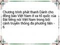 Lịch Sử Hình Thành Và Phát Triển Của Chương Trình Phát Thanh “Dành Cho Đồng Bào Việt Nam Ở Xa Tổ Quốc”