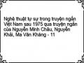 Truyện Ngắn Kể Theo Ngôi Thứ Nhất Của Nguyễn Minh Châu, Nguyễn Khải, Ma Văn Kháng