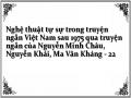 Nghệ thuật tự sự trong truyện ngắn Việt Nam sau 1975 qua truyện ngắn của Nguyễn Minh Châu, Nguyễn Khải, Ma Văn Kháng - 22
