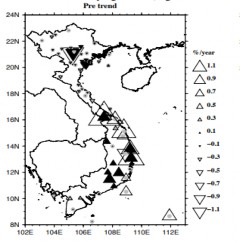 a Tỉ lệ phần trăm xu thế Sen year của lượng mưa ngày và lượng mưa trung 2