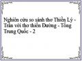 Nghiên cứu so sánh thơ Thiền Lý - Trần với thơ thiền Đường - Tống Trung Quốc - 2