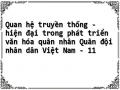 Quan hệ truyền thống - hiện đại trong phát triển văn hóa quân nhân Quân đội nhân dân Việt Nam - 11