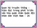 Quan hệ truyền thống - hiện đại trong phát triển văn hóa quân nhân Quân đội nhân dân Việt Nam - 26