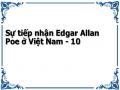Sự tiếp nhận Edgar Allan Poe ở Việt Nam - 10