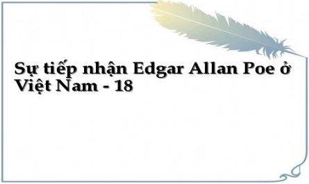 Bóng Dáng Edgar Allan Poe Trong Văn Xuôi Đô Thị Miền Nam