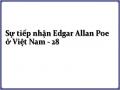 Sự tiếp nhận Edgar Allan Poe ở Việt Nam - 28