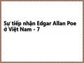 Sự tiếp nhận Edgar Allan Poe ở Việt Nam - 7