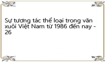 Sự tương tác thể loại trong văn xuôi Việt Nam từ 1986 đến nay - 26