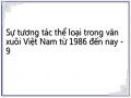Sự tương tác thể loại trong văn xuôi Việt Nam từ 1986 đến nay - 9