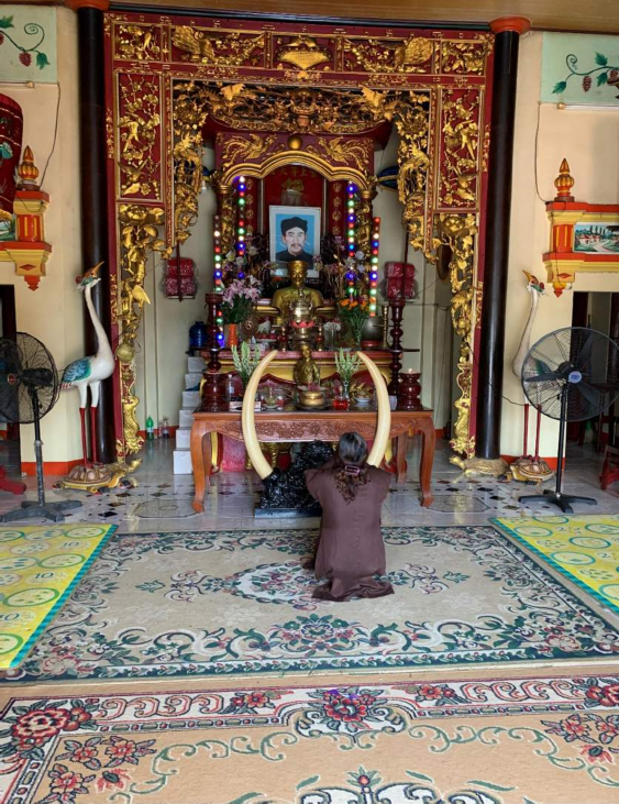 Ảnh 21 Cúng cơm trưa Quan thượng đẳng Nguyễn Trung Trực ở xã Long Giang huyện 9