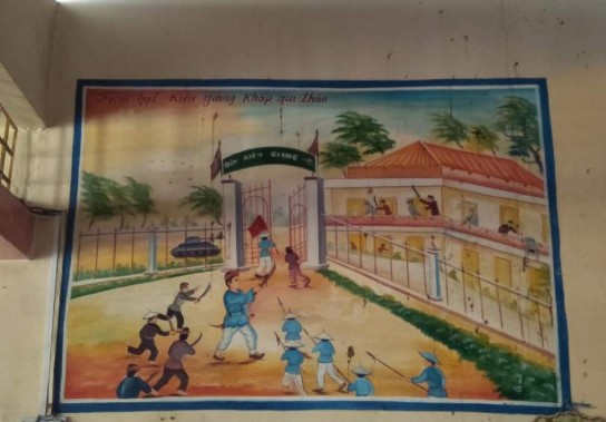 Ảnh 44 Thực dân Pháp có cả xe tăng trấn thủ đồn Kiên Giang Nguồn NCS 2018 18