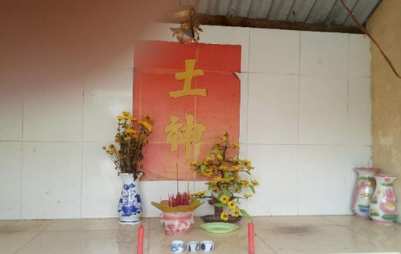 Ảnh 47 Thờ Thổ thần ở đình Nguyễn Trung Trực thị trấn Cù Lao Dung huyện 3