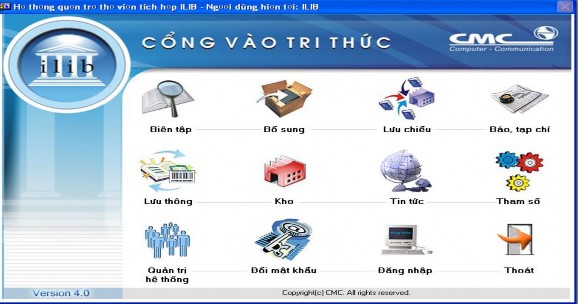 Hình 2 1 Giao diện chính của iLib Các tính năng nổi bật của iLib Khả năng 1