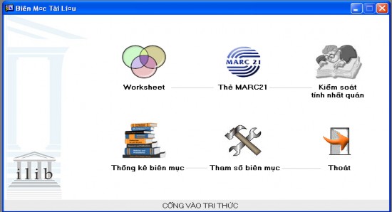 Hình 2 3 Modul biên mục Các chức năng chính của modul Biên mục Biên mục 3