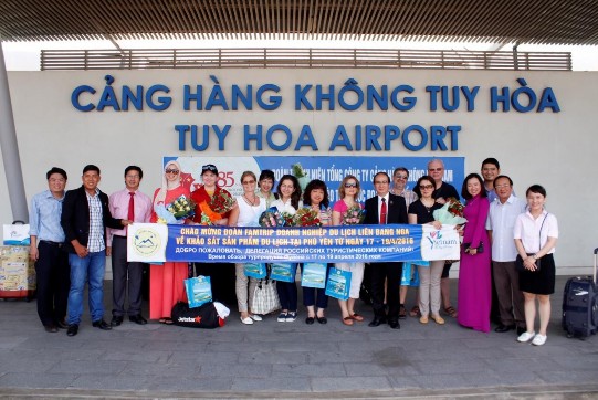 Đoàn farmtrip doanh nghiệp du lịch Liên bang Nga về khảo sát sản phẩm du lịch 6