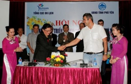 Hội nghị liên kết phát triển khách du lịch Nga đến Phú Yên năm 2016 Khách Nga 8