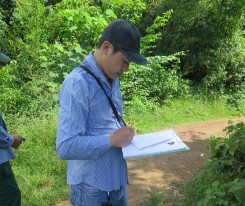 Điều tra ngoài hiện trường BẢN ĐỒ VƯỜN QUỐC GIA NAM KA ĐINH 8