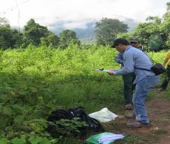 Điều tra ngoài hiện trường BẢN ĐỒ VƯỜN QUỐC GIA NAM KA ĐINH 9