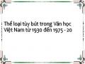 Thể loại tùy bút trong Văn học Việt Nam từ 1930 đến 1975 - 20