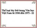 Thể loại tùy bút trong Văn học Việt Nam từ 1930 đến 1975 - 22